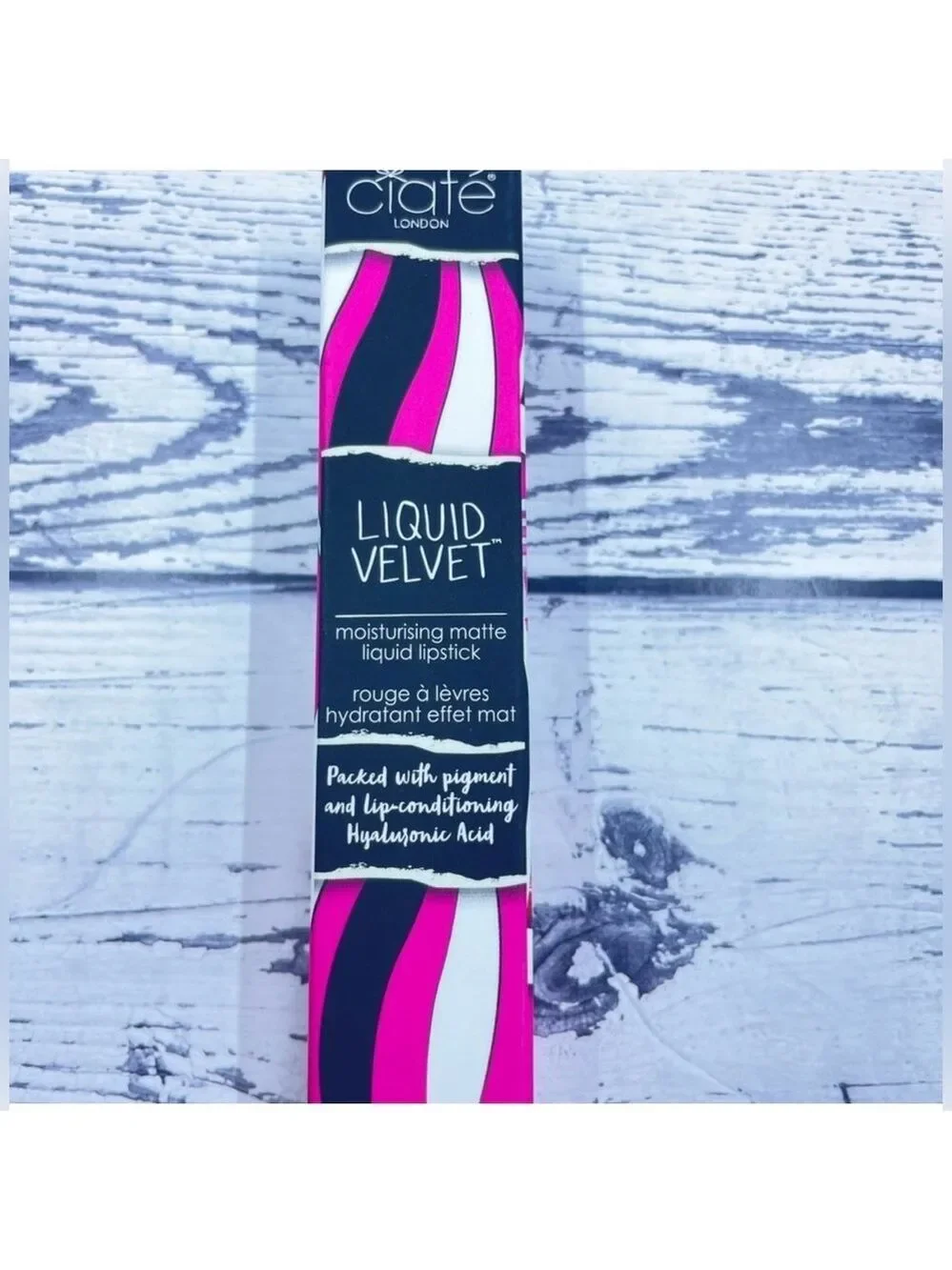 Ciaté London Liquid Velvet Matte Lipstick Sass Pot Pink BNIB Full
